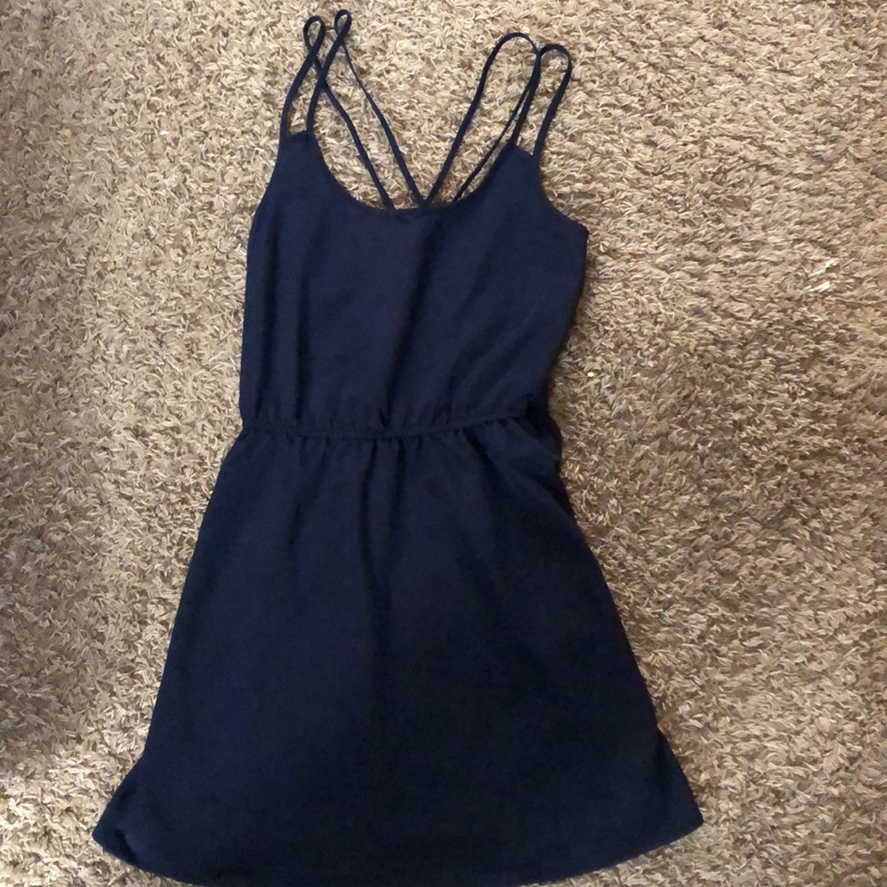 Navy Blue Dress